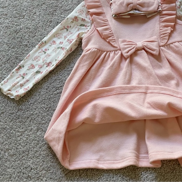 Just Lizzy 2-piece Baby Dress Set with headband - Picture 5 of 10